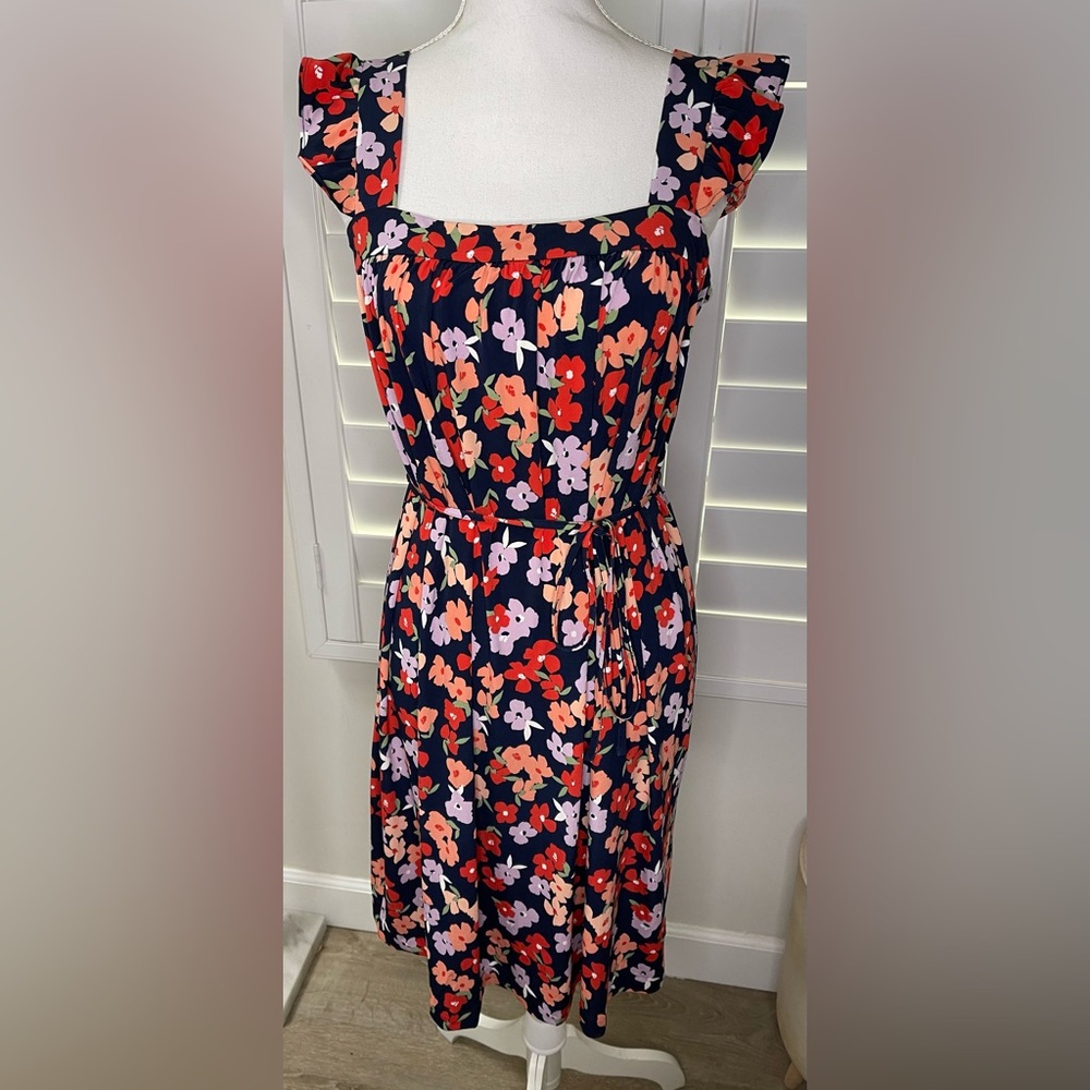 Ann Taylor Floral Knee-length Dress